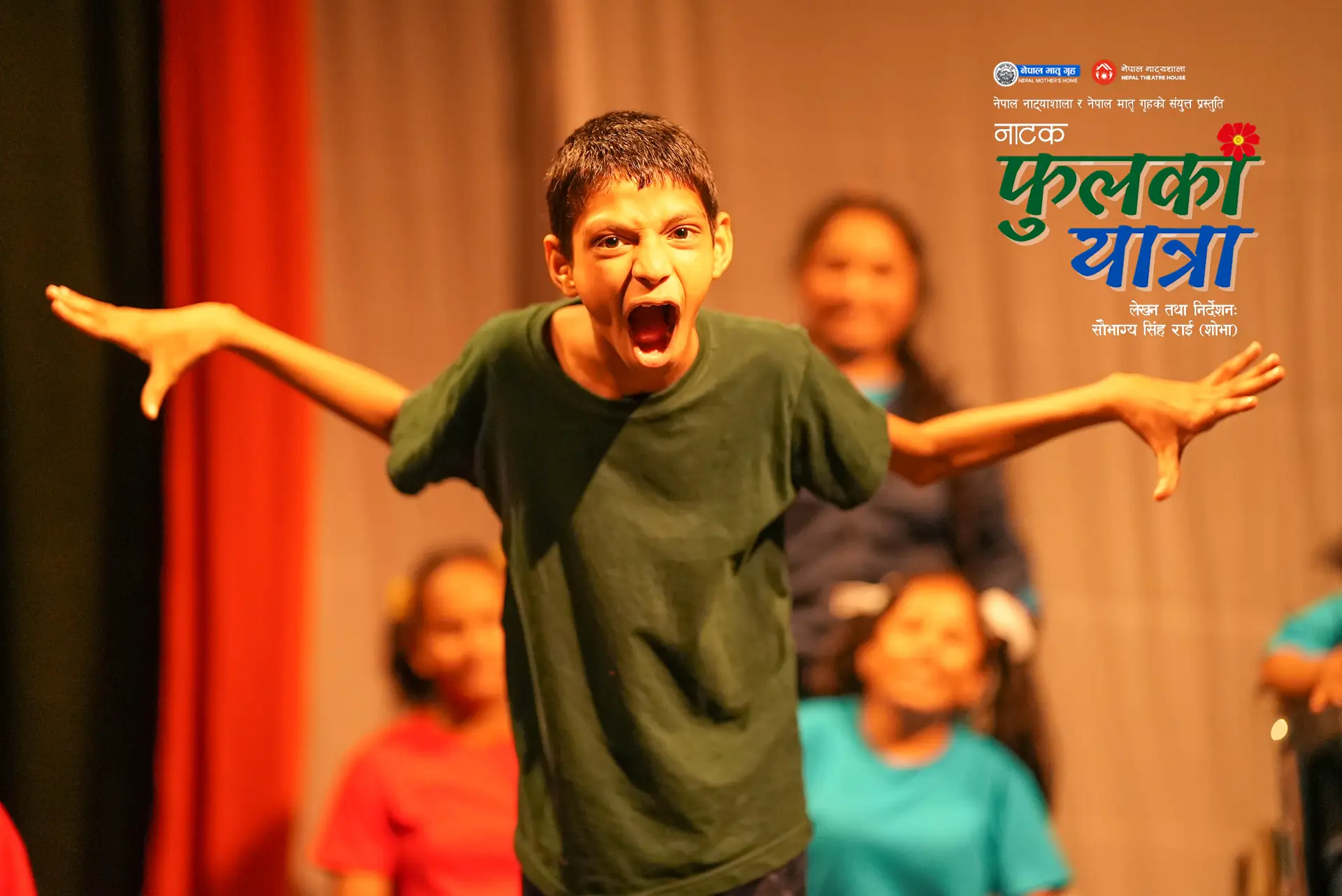 blog-img Phulko Yatra drama featuring differently-abled artists performing at Nepal Natyashala in Kathmandu.
